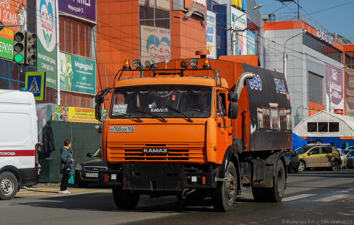 Башкортостан, № Н 700 ОН 102 — КамАЗ-43253-A3(96)