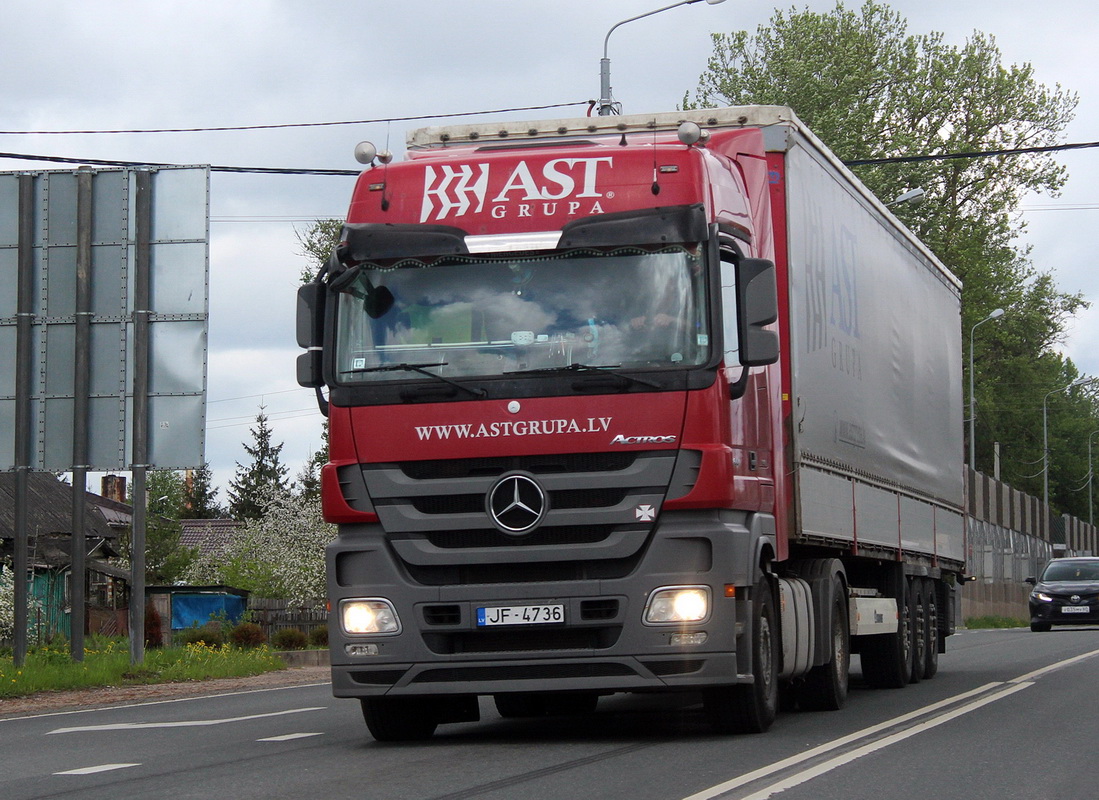 Латвия, № JF-4736 — Mercedes-Benz Actros ('2009) 1844