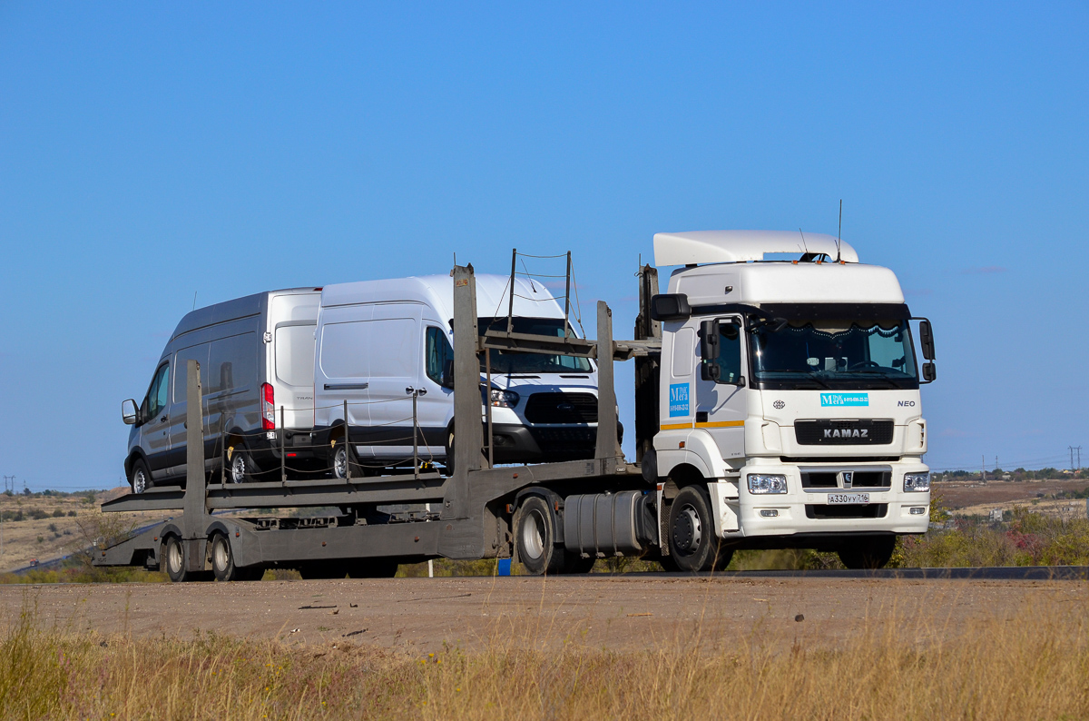 Татарстан, № А 330 УУ 716 — КамАЗ-5490-S5(87)