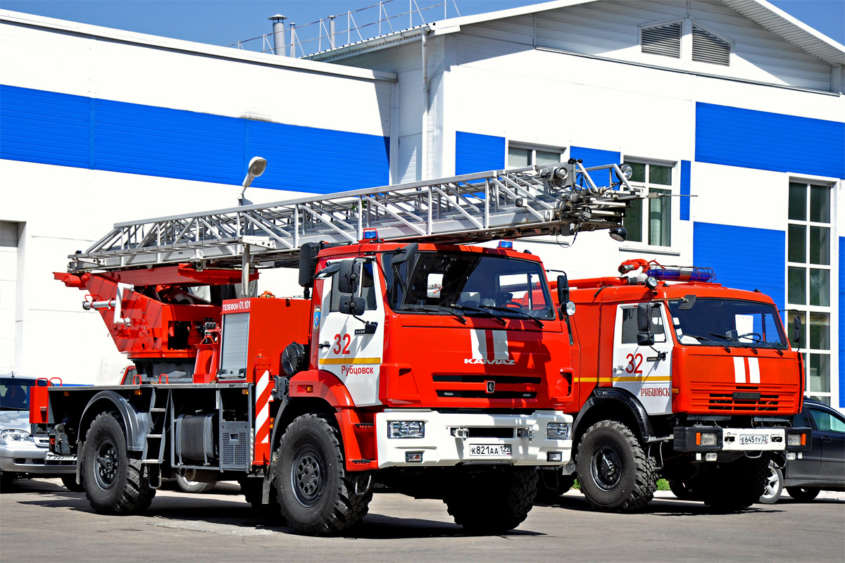 Алтайский край, № К 821 АА 122 — КамАЗ-43502-D5(66)