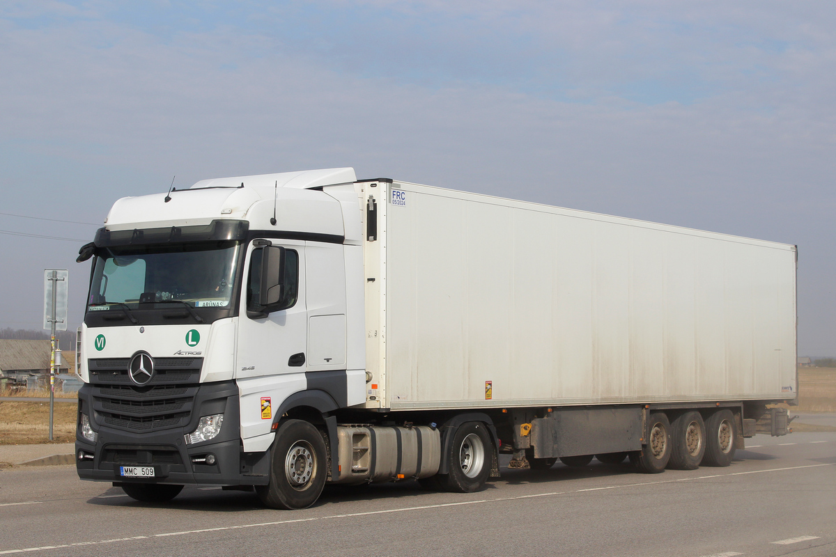 Литва, № MMC 509 — Mercedes-Benz Actros ('2011) 1845