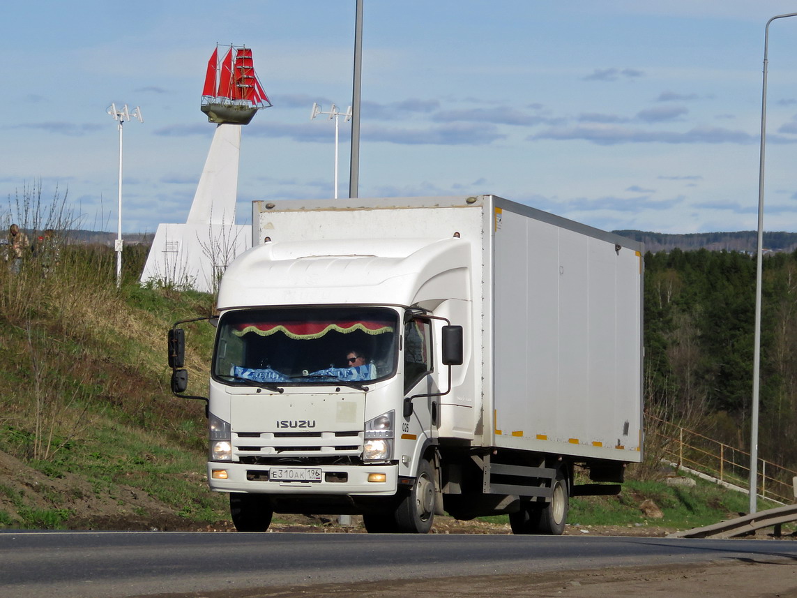 Свердловская область, № Е 310 АК 196 — Isuzu NPR75 [Z7X]