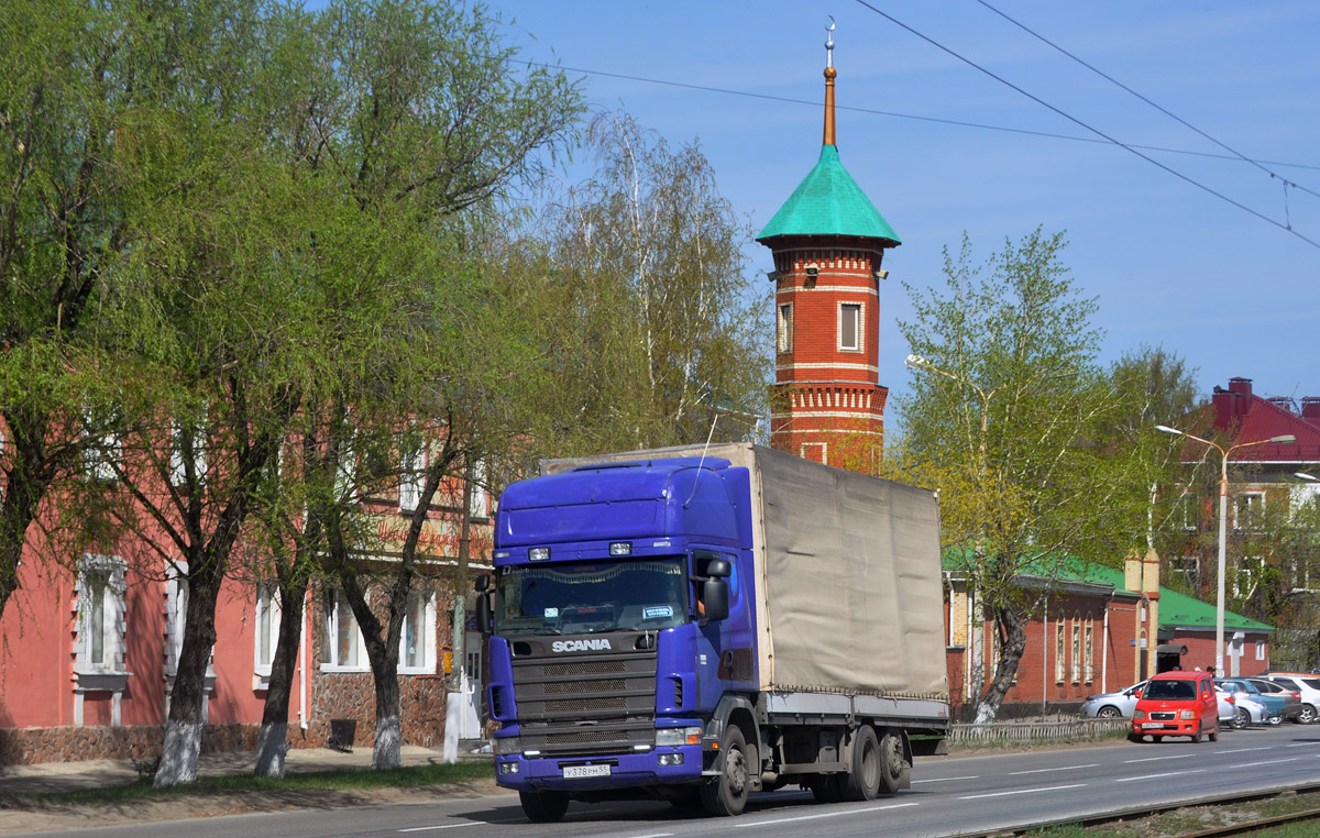 Омская область, № У 378 РМ 55 — Scania ('1996) R114L