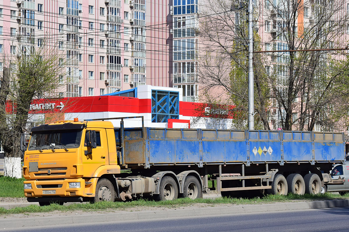 Нижегородская область, № Т 350 НХ 152 — КамАЗ-65116-A5(48)