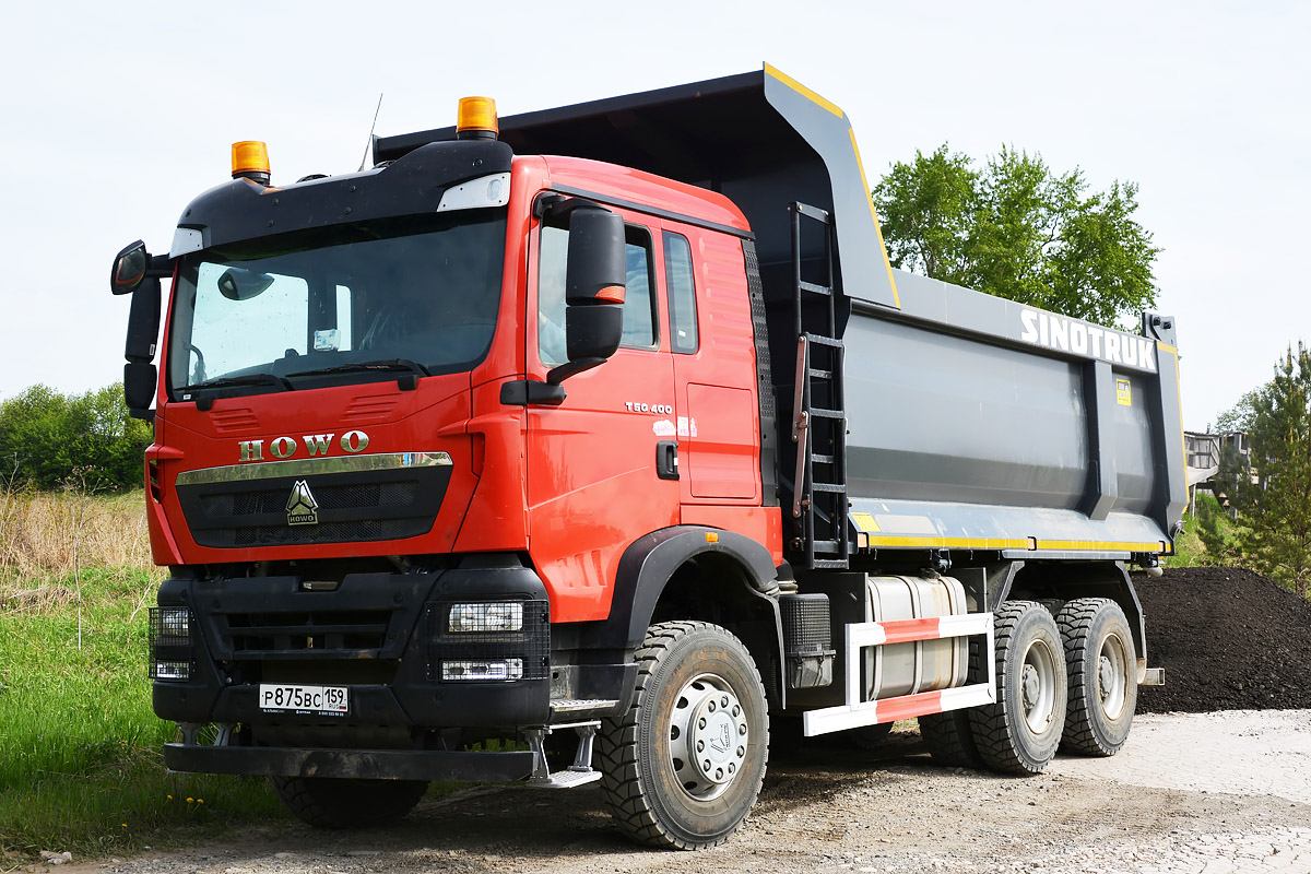 Пермский край, № Р 875 ВС 159 — Howo T5G ZZ3257