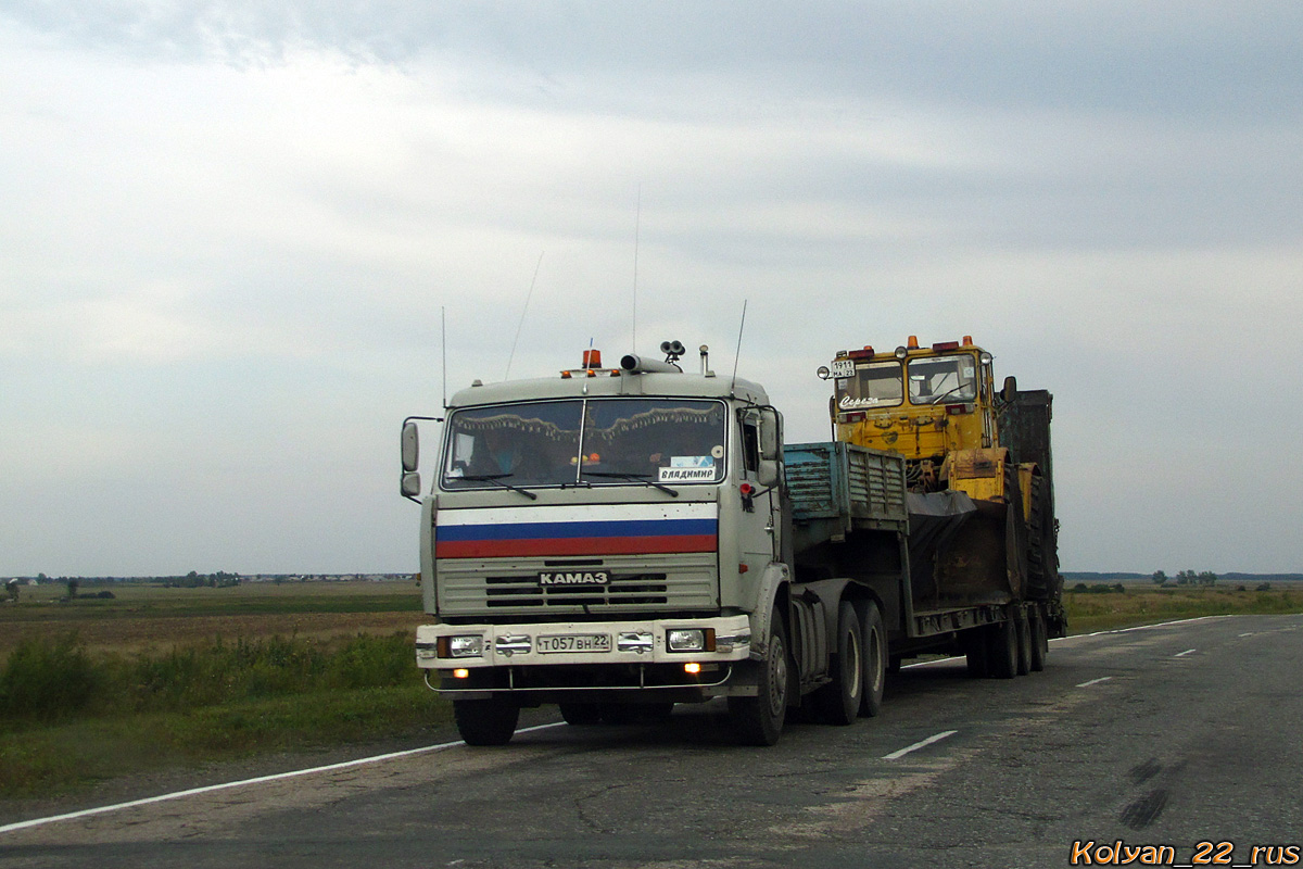 Алтайский край, № Т 057 ВН 22 — КамАЗ-5410
