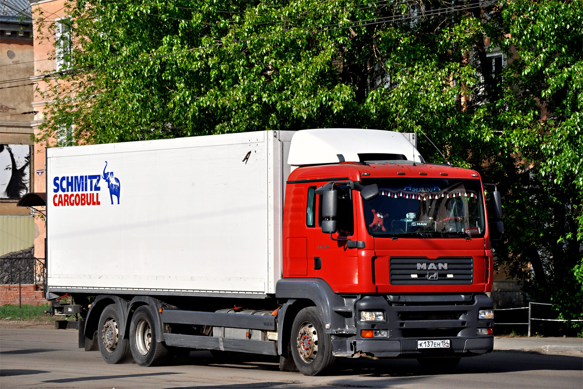 Новосибирская область, № К 137 ЕН 154 — MAN TGA 26.350