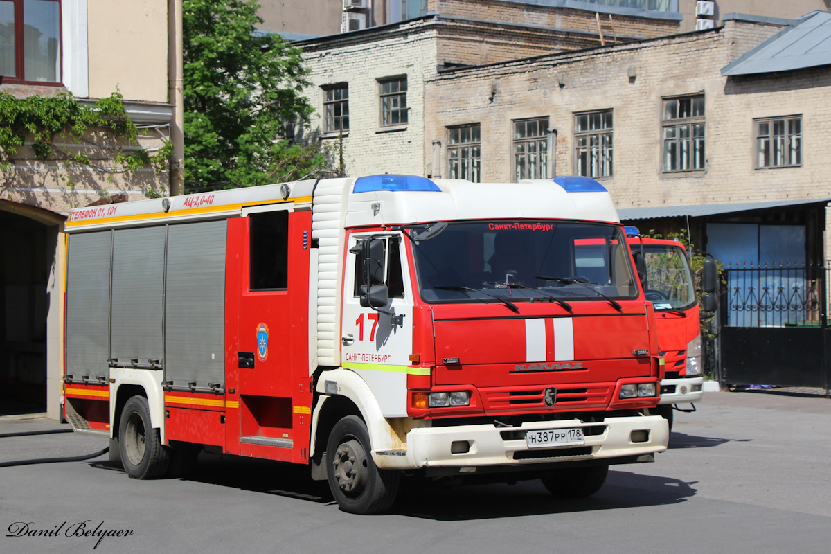 Санкт-Петербург, № Н 387 РР 178 — КамАЗ-4308-H3(99)
