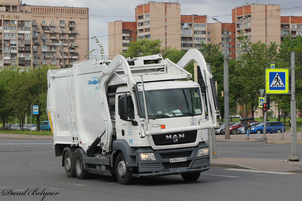 Санкт-Петербург, № 312 — MAN TGS 26.360