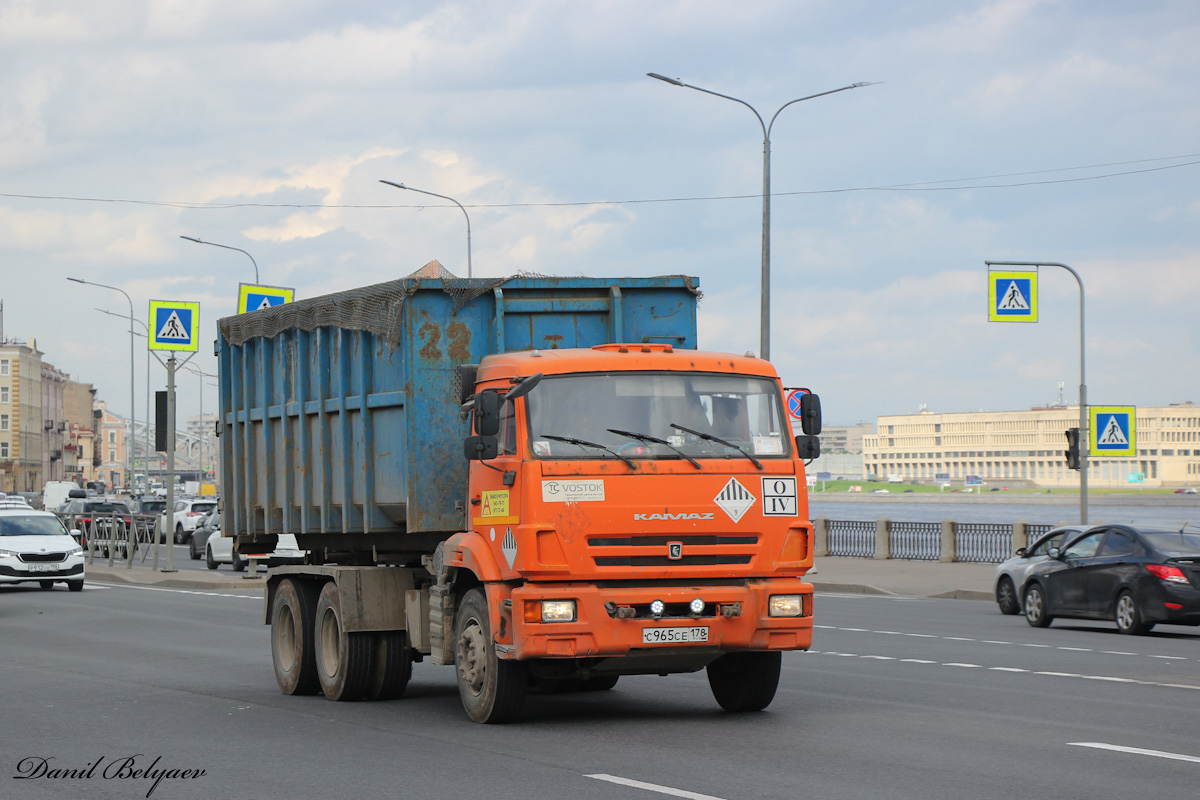 Санкт-Петербург, № С 965 СЕ 178 — КамАЗ-65115-L4(19)