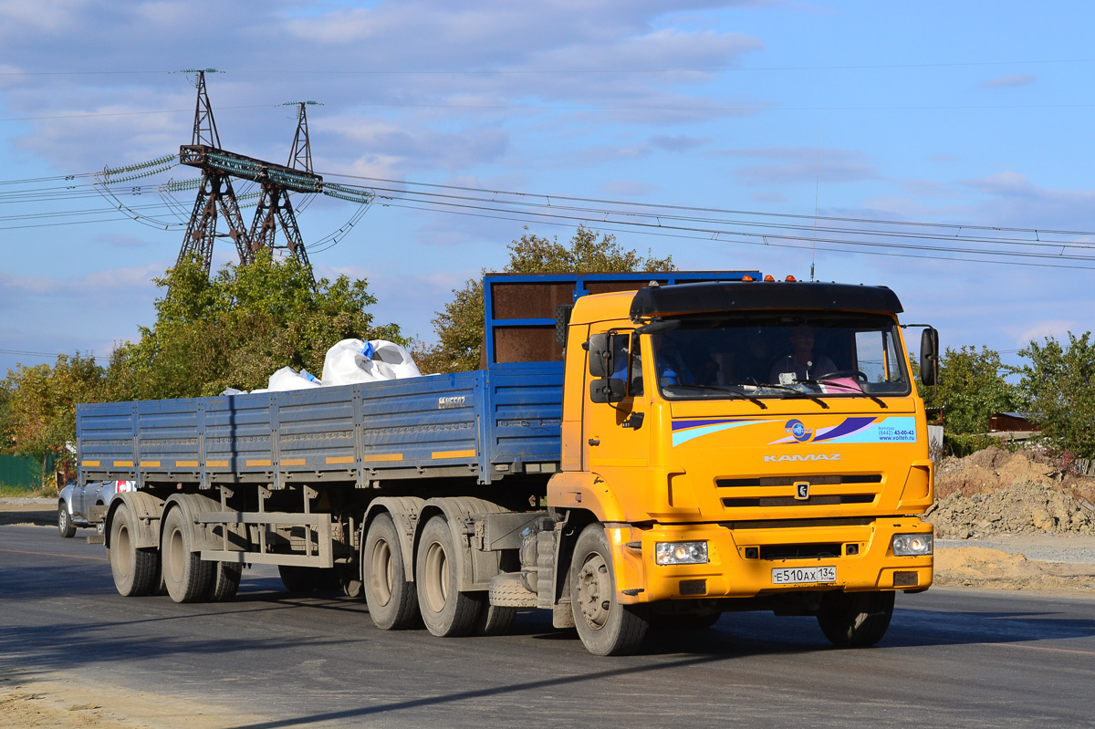 Волгоградская область, № Е 510 АХ 134 — КамАЗ-65116-A4(23)