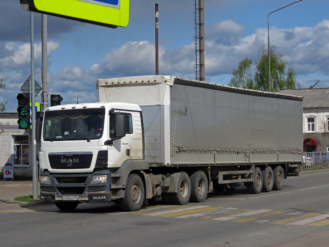 Свердловская область, № О 456 АМ 196 — MAN TGS 26.400