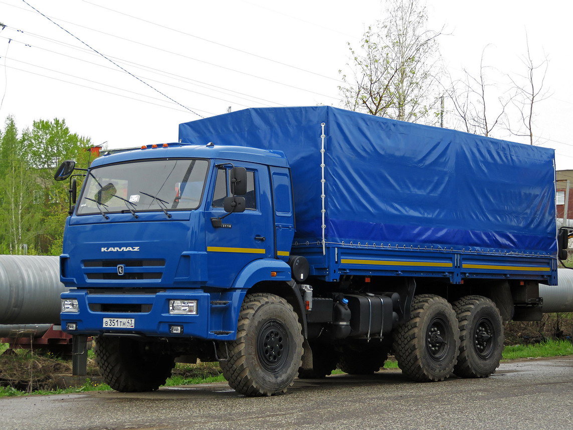 Кировская область, № В 351 ТН 43 — КамАЗ-43118-A5(48)