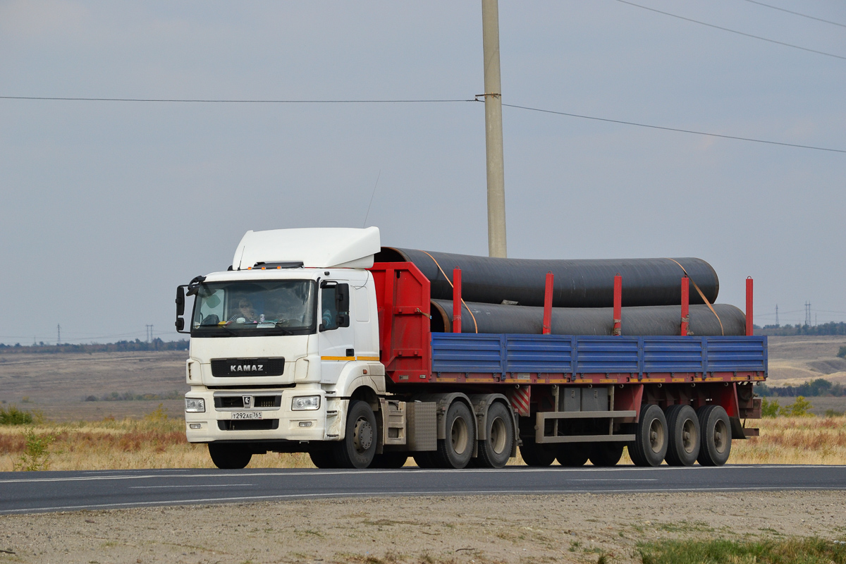 Ростовская область, № Т 292 АЕ 761 — КамАЗ-65206-T5(68)