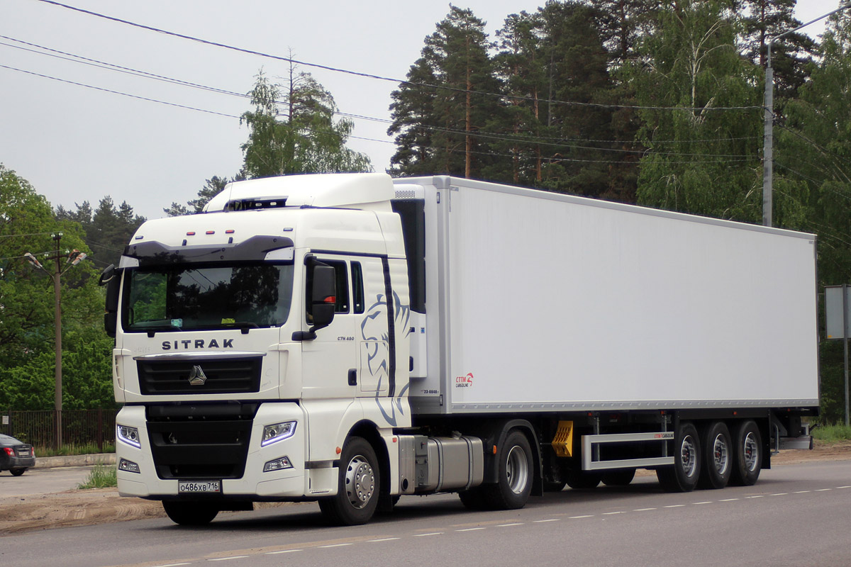 Татарстан, № О 486 ХВ 716 — Sitrak C7H ZZ4186