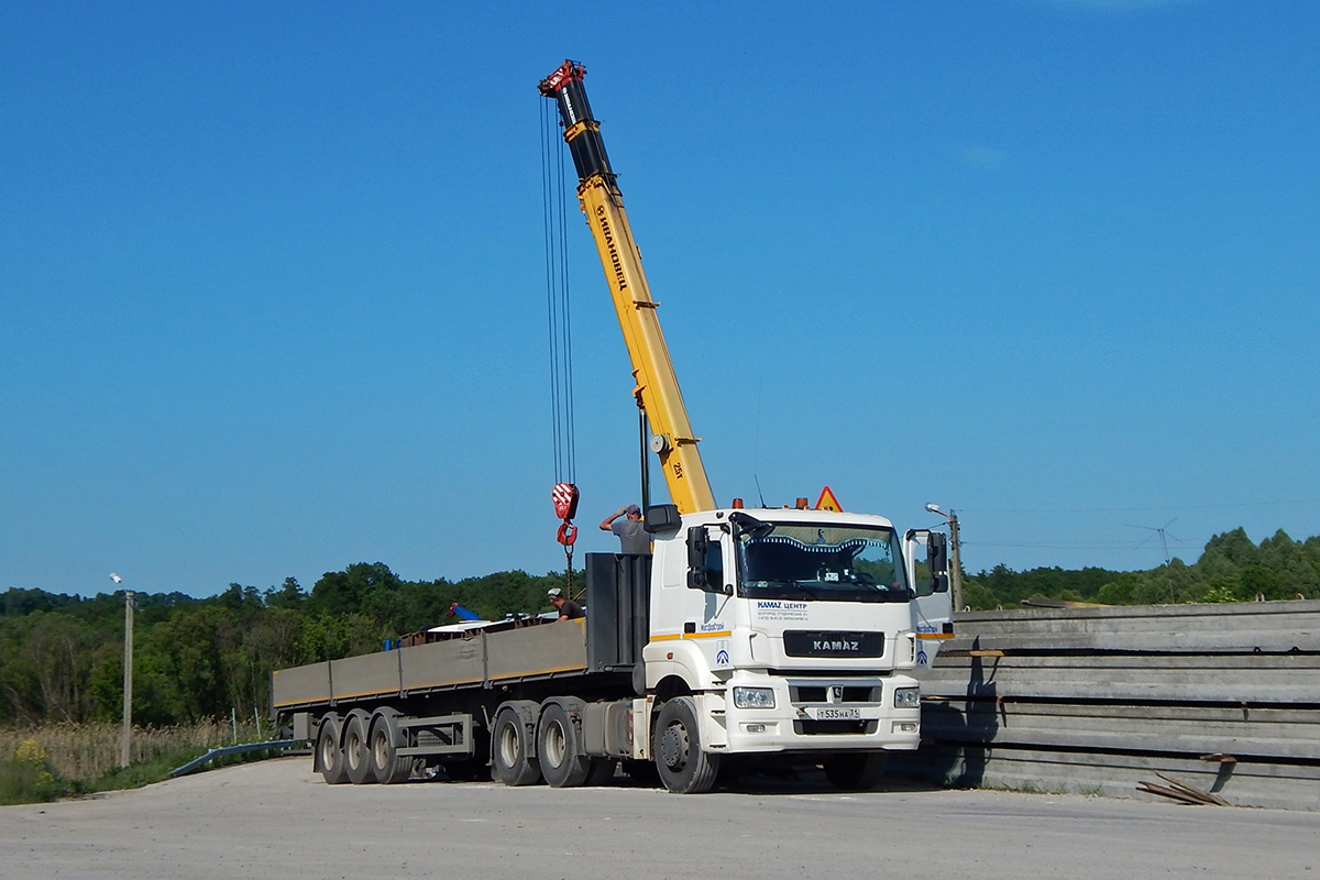 Белгородская область, № Т 535 НА 31 — КамАЗ-65206-T5(68)