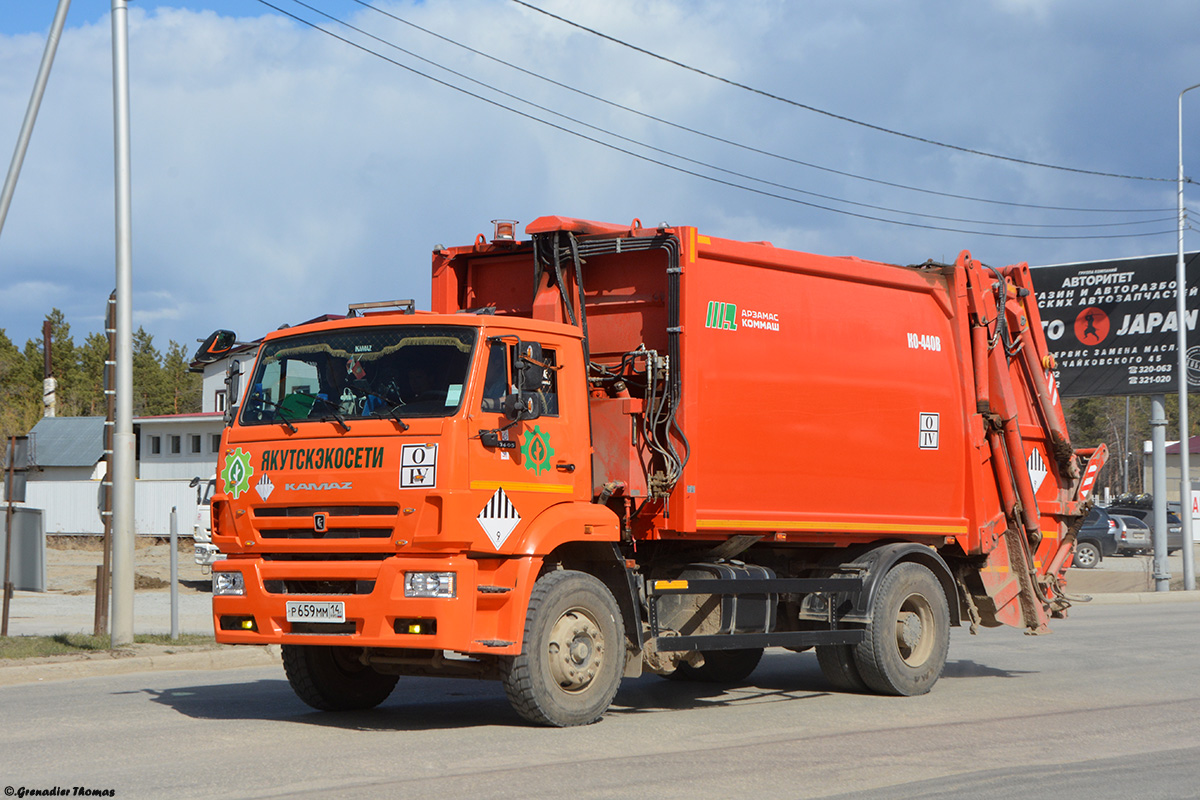Саха (Якутия), № Р 659 ММ 14 — КамАЗ-53605-A5(48)