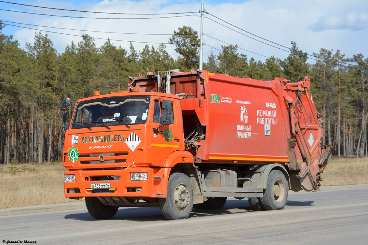 Саха (Якутия), № Е 463 ММ 14 — КамАЗ-53605-A5(48)