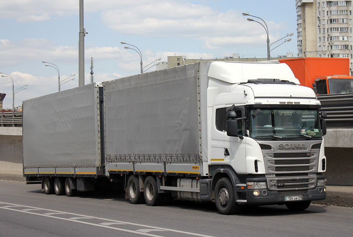 Алматинская область, № 134 AW 05 — Scania ('2009-2011, общая модель)