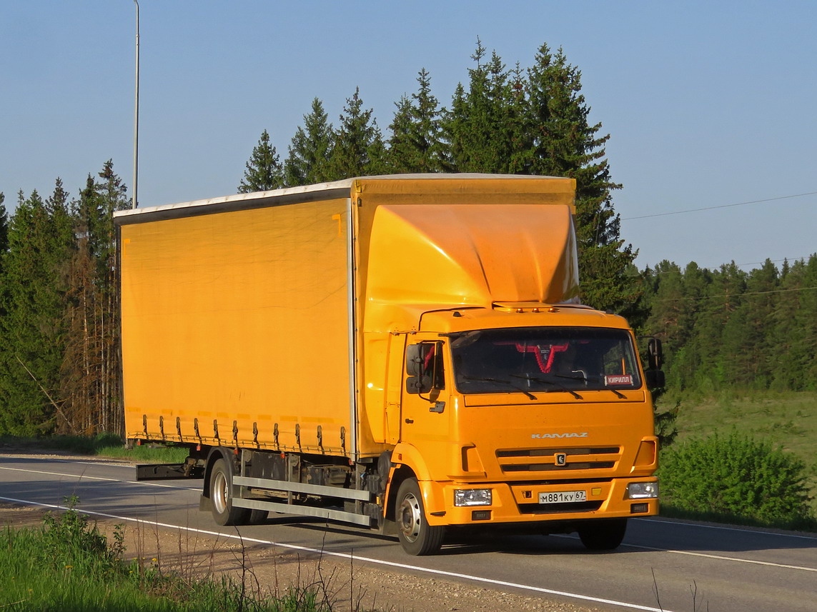 Смоленская область, № М 881 КУ 67 — КамАЗ-4308-G5(69)