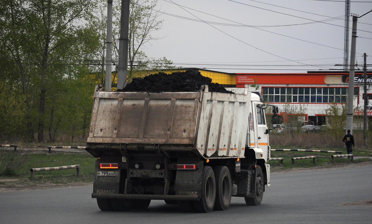 Омская область, № У 799 ХО 55 — КамАЗ-65116-A4(23)