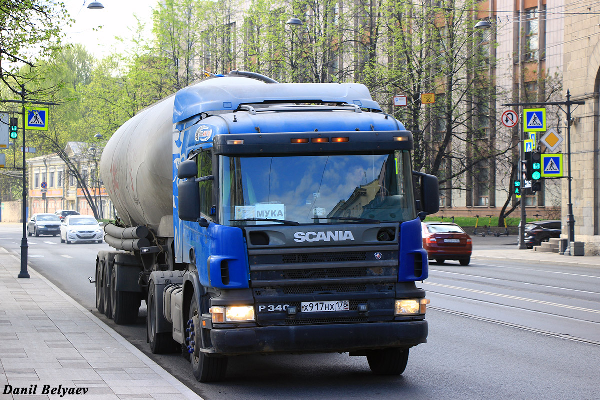 Санкт-Петербург, № Х 917 НХ 178 — Scania ('1996) P114G