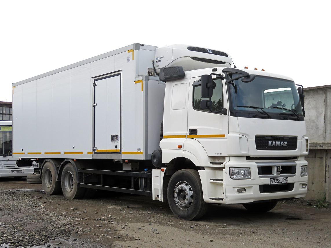 Москва, № Х 725 ХО 799 — КамАЗ-65207-S5(87)