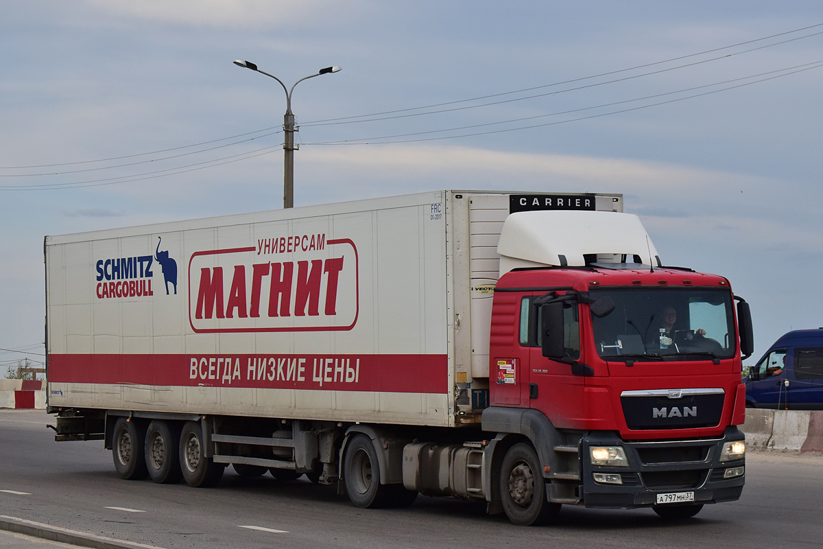 Волгоградская область, № А 797 МН 37 — MAN TGS 18.360
