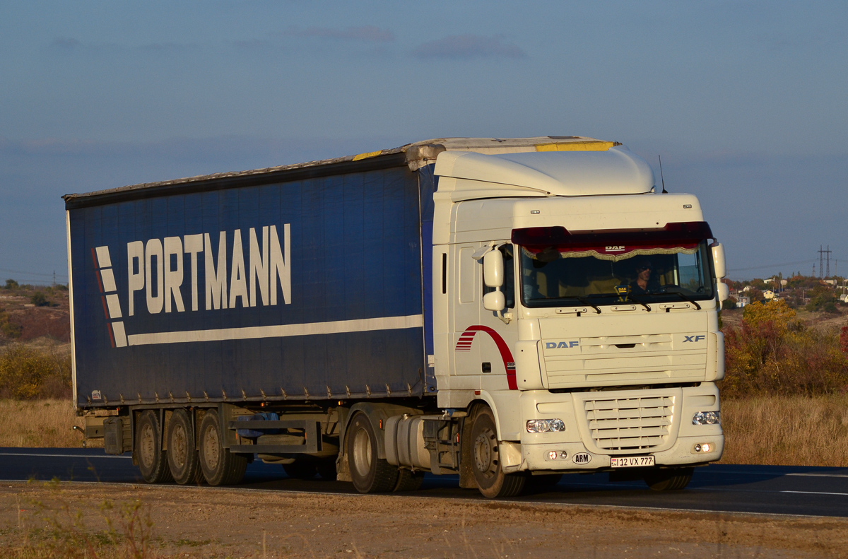 Армения, № 12 VX 777 — DAF XF105 FT