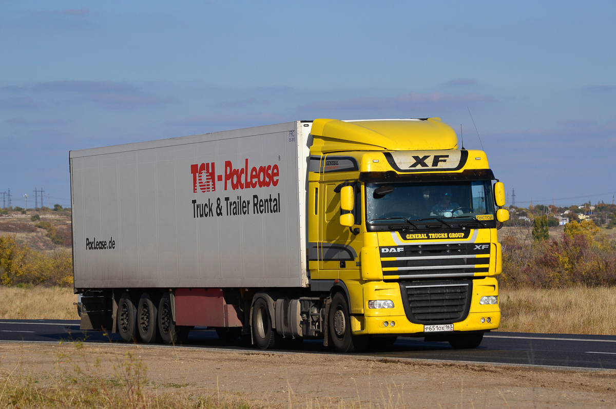 Самарская область, № Р 651 ОХ 163 — DAF XF105 FT — Фото — Фототрак