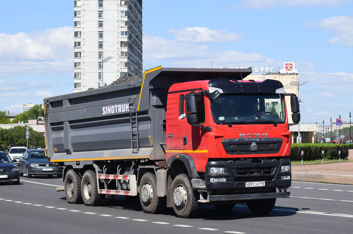 Санкт-Петербург, № Н 097 СВ 198 — Howo T5G ZZ3317
