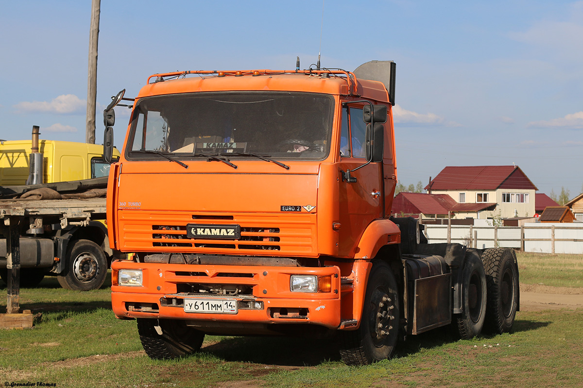 Саха (Якутия), № У 611 ММ 14 — КамАЗ-6460 [646000]