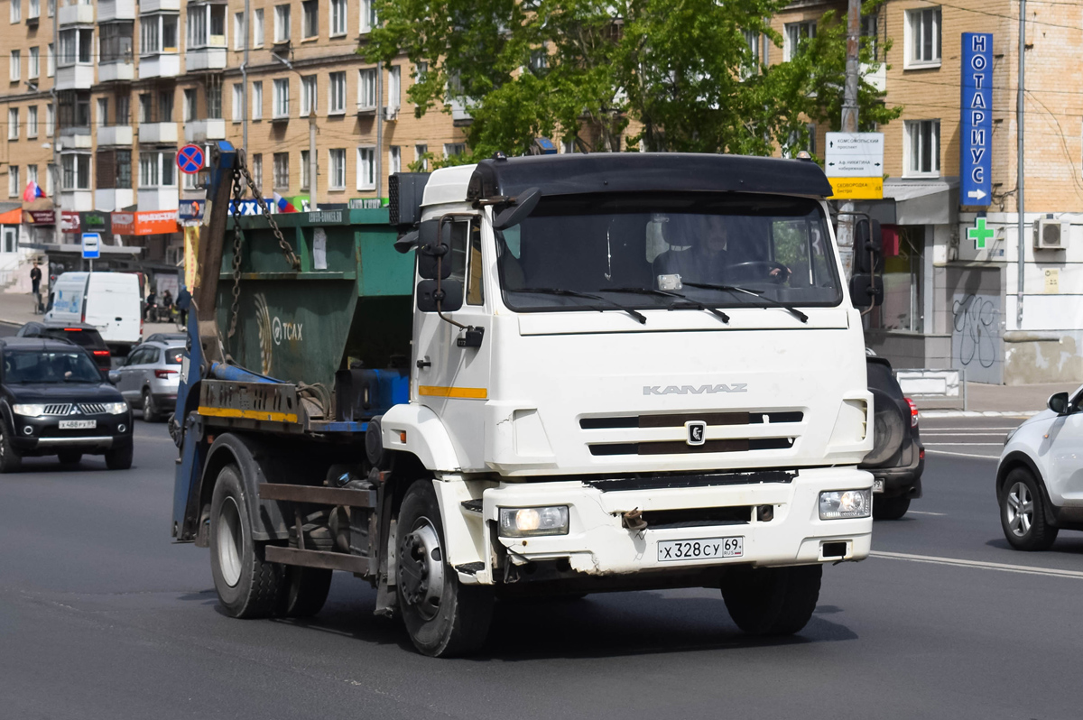 Тверская область, № Х 328 СУ 69 — КамАЗ-43255-G5(69)