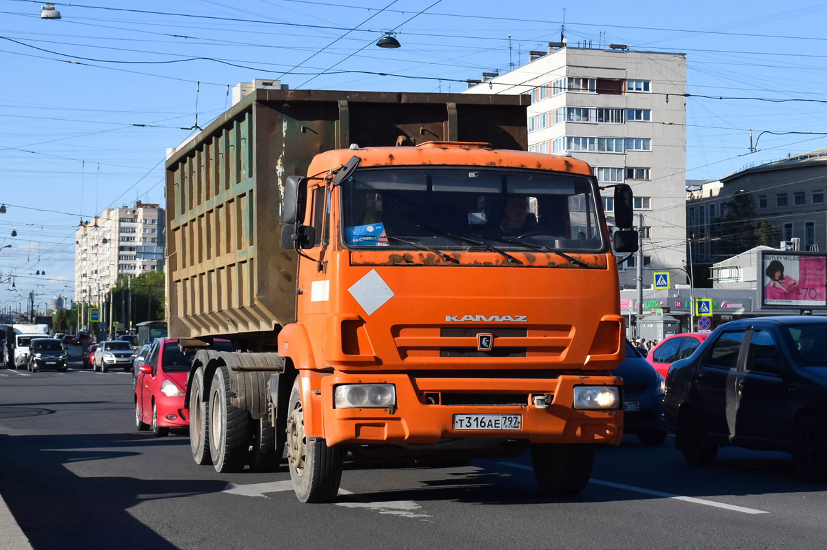 Санкт-Петербург, № Т 316 АЕ 797 — КамАЗ-65115-D3(97)