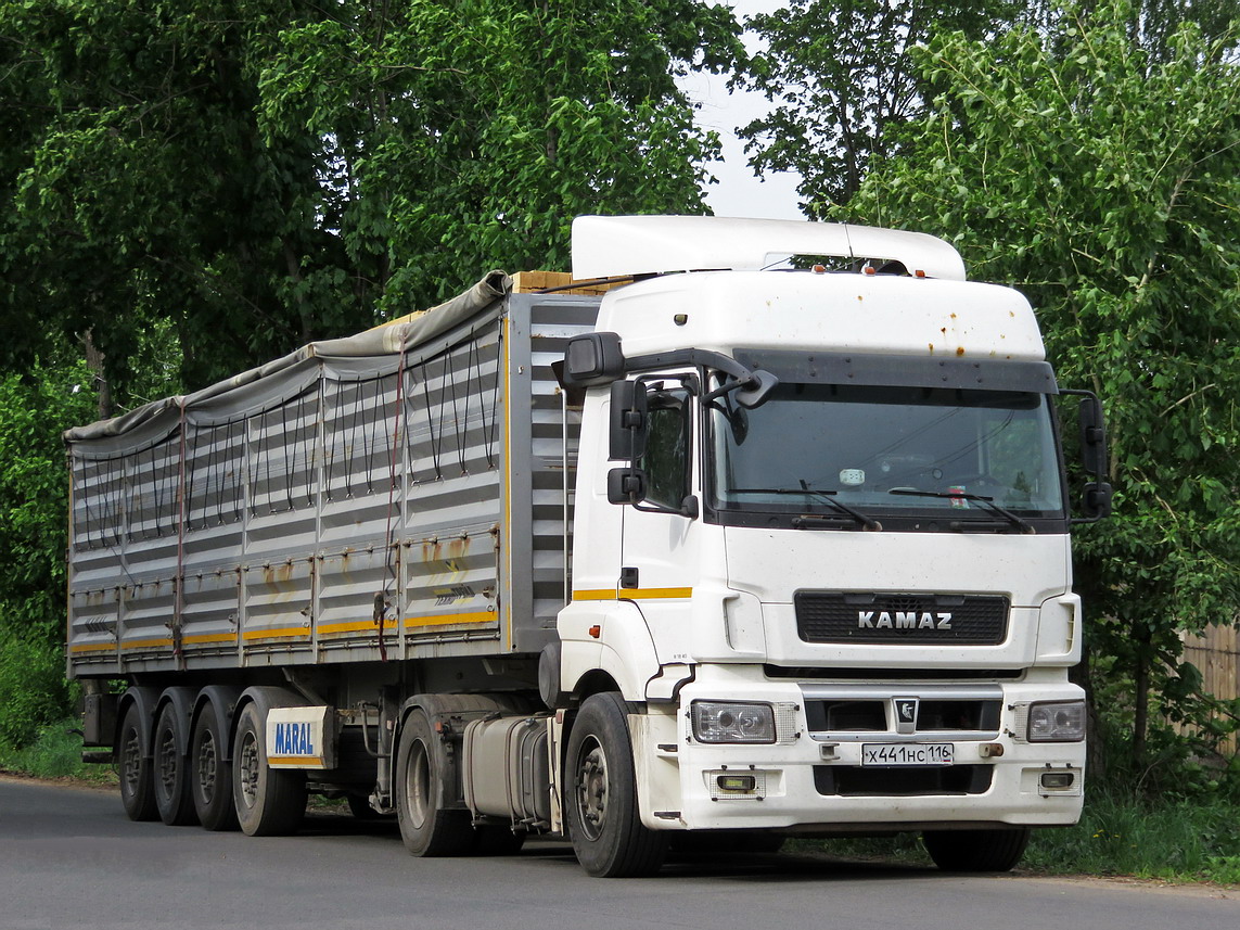Татарстан, № Х 441 НС 116 — КамАЗ-5490-S5(87)