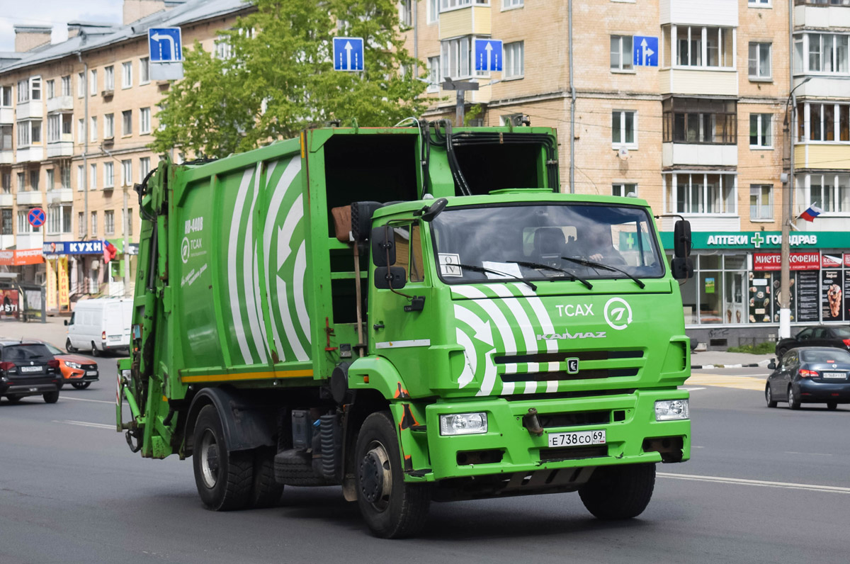 Тверская область, № Е 738 СО 69 — КамАЗ-53605-A5(48)