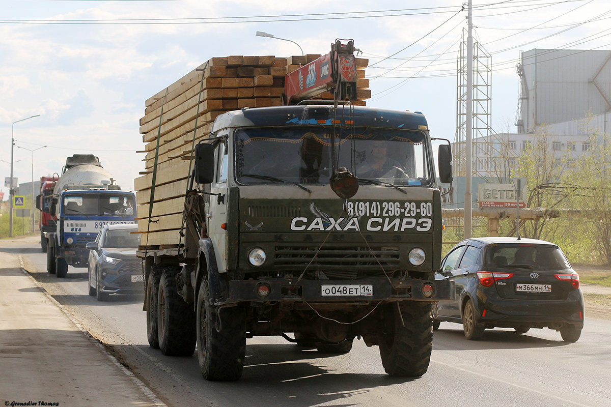 Саха (Якутия), № О 048 ЕТ 14 — КамАЗ-43101