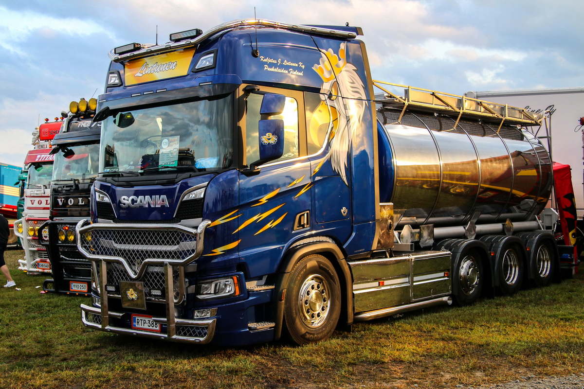 Финляндия, № RTP-388 — Scania ('2016) R-Series (общ. м)