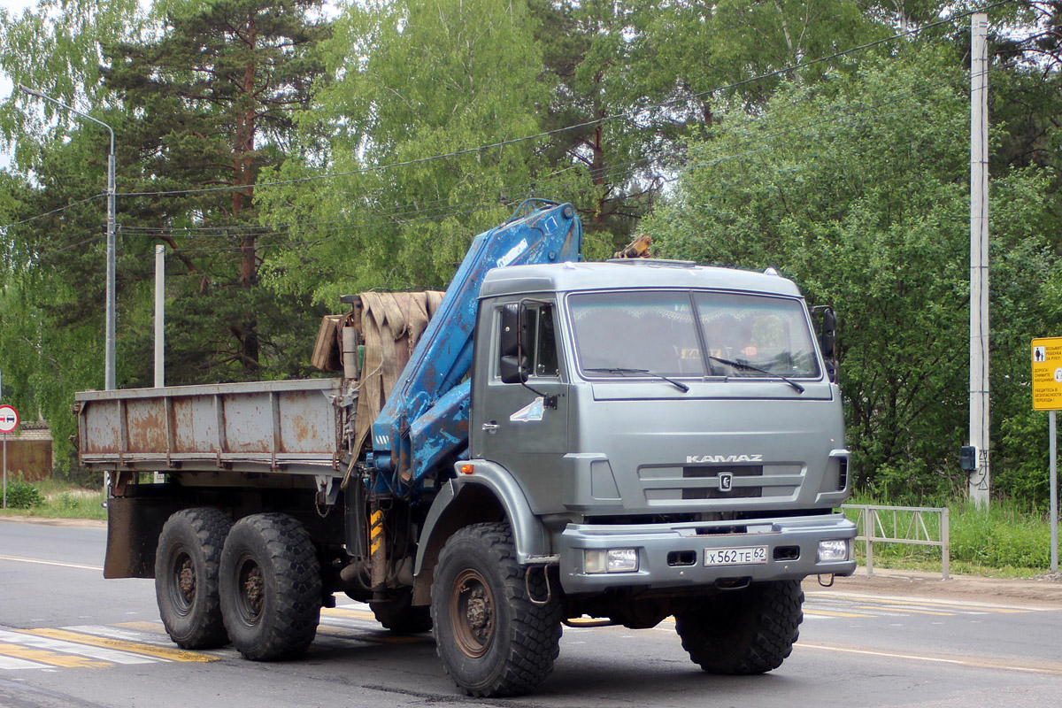 Рязанская область, № Х 562 ТЕ 62 — КамАЗ-43118-15 [43118R]