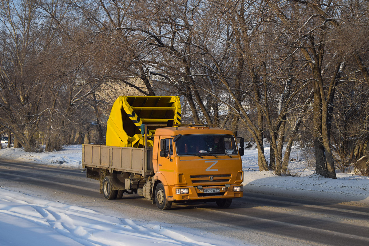 Алтайский край, № Е 599 ХК 22 — КамАЗ-4308-R4(28)