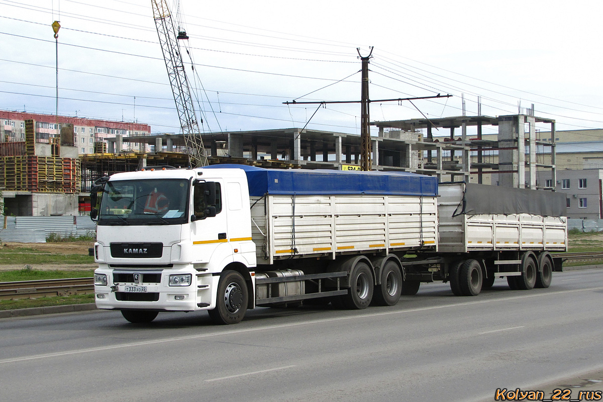 Алтайский край, № Т 333 ХО 22 — КамАЗ-65207-S5(87)