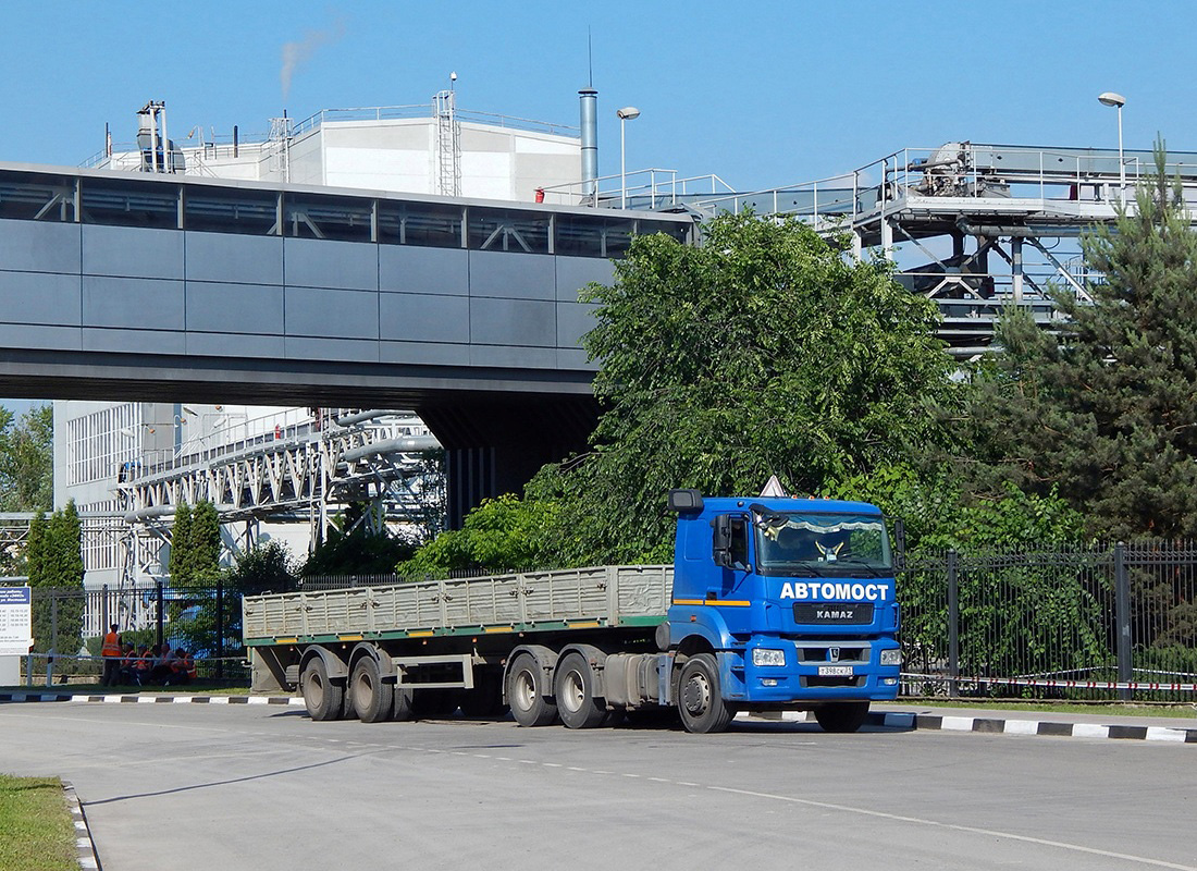 Белгородская область, № Т 398 СК 31 — КамАЗ-65206-T5(68)