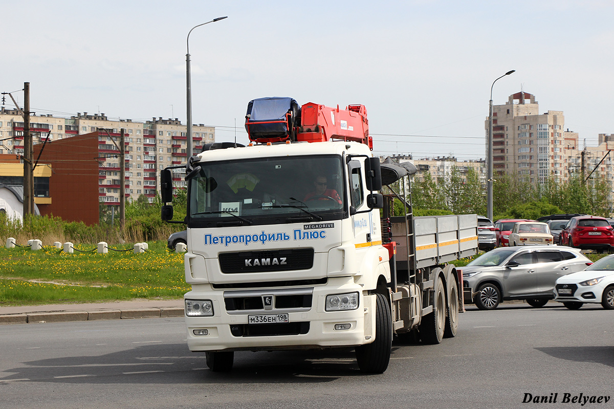 Санкт-Петербург, № М 336 ЕН 198 — КамАЗ-65207-S5(87)