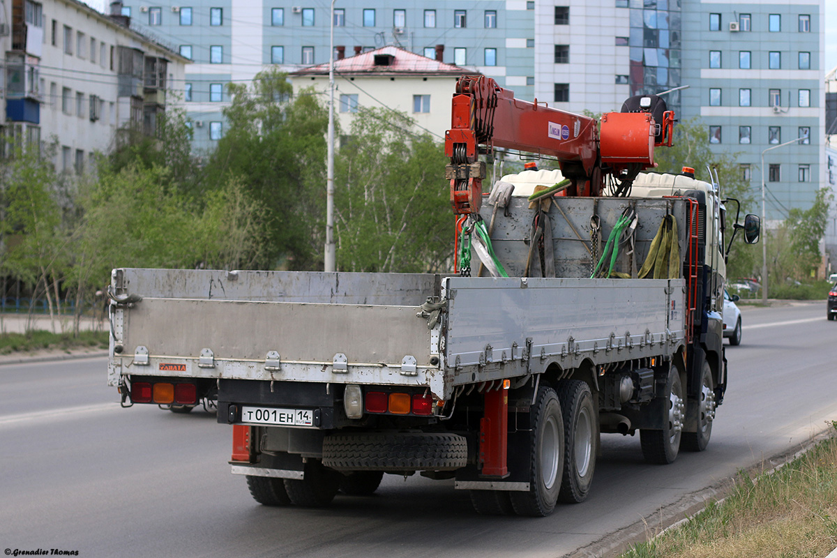 Саха (Якутия), № Т 001 ЕН 14 — Hino 700