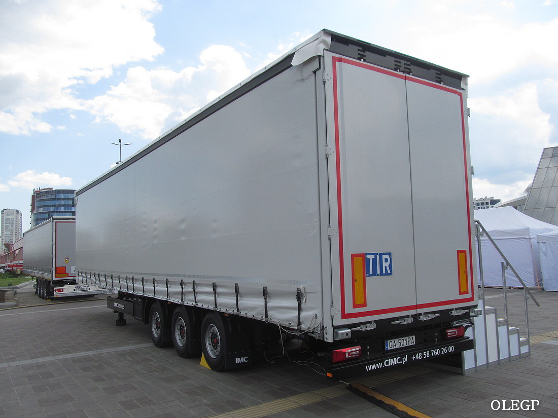 Польша, № GA 501 PA — CIMC (общая модель); Минск — Выставка "БАМАП-2023"
