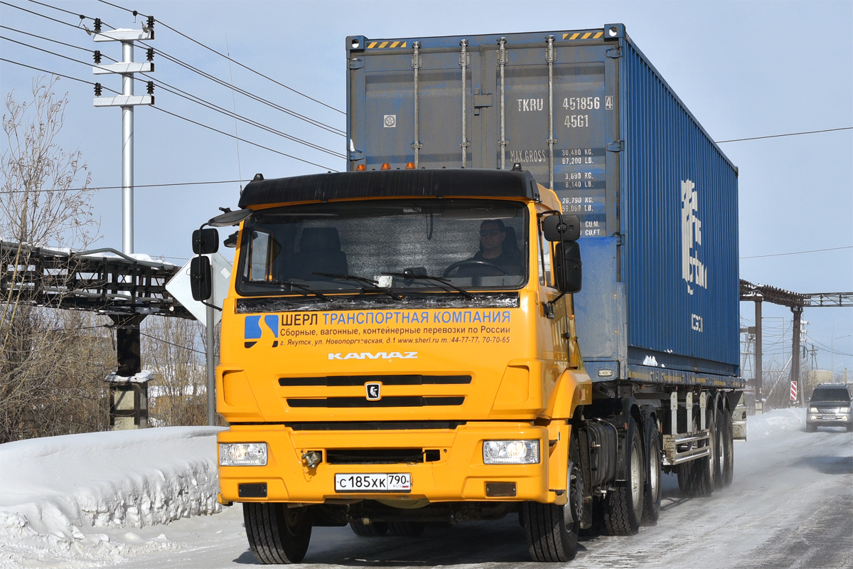 Саха (Якутия), № С 185 ХК 790 — КамАЗ-65115-A5(48)