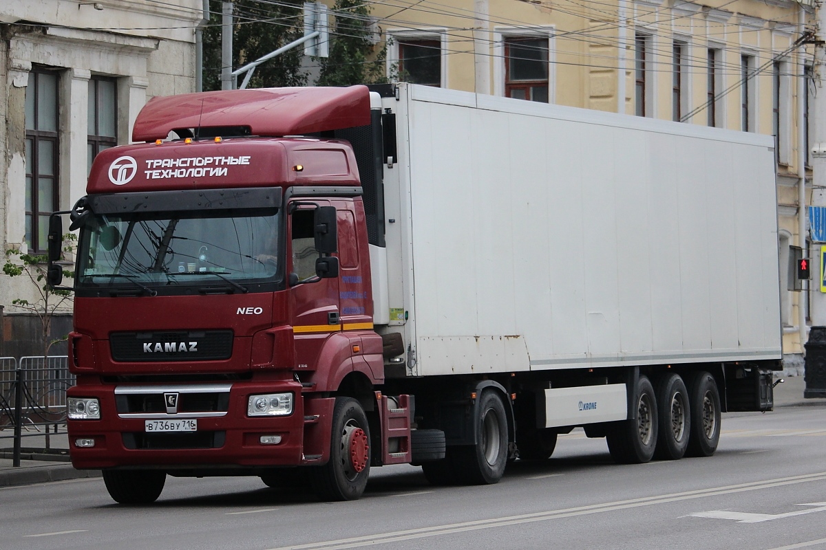 Ростовская область, № В 736 ВУ 716 — КамАЗ-5490-S5(87)