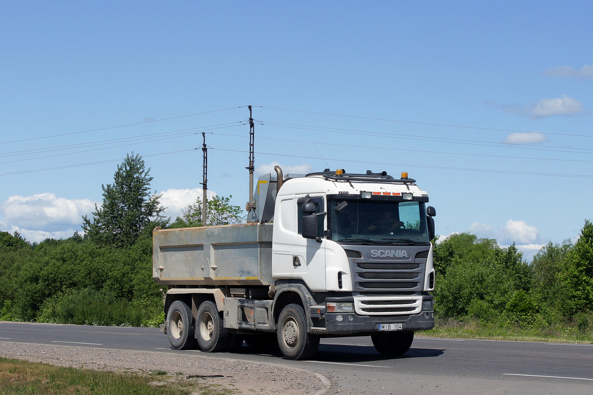Литва, № MIB 104 — Scania ('2009-2011, общая модель)
