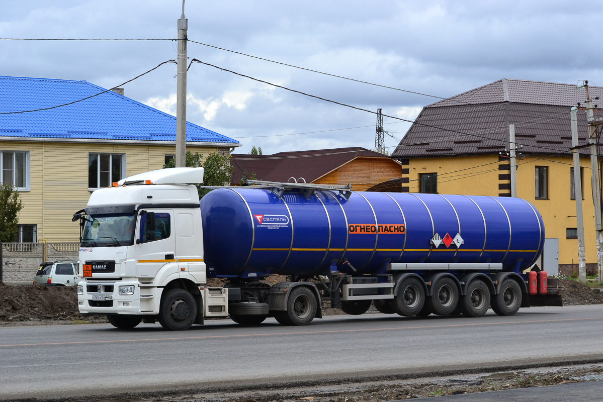 Саратовская область, № В 763 КН 164 — КамАЗ-5490-S5(87)
