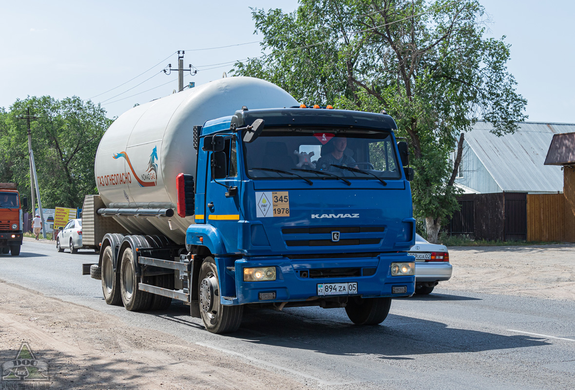 Алматинская область, № 894 ZA 05 — КамАЗ-65117-L4(19)